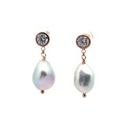 Earrings Lelune Woman LELUNE GLAMOUR in Silver Perla LGEA397.3